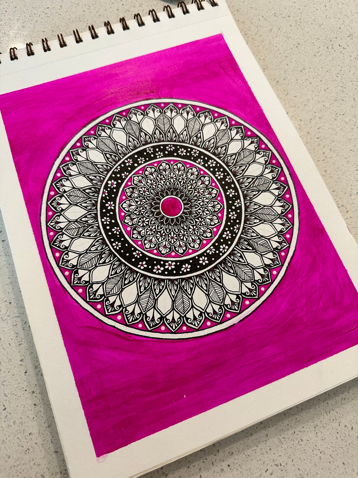Rose Aura Mandala