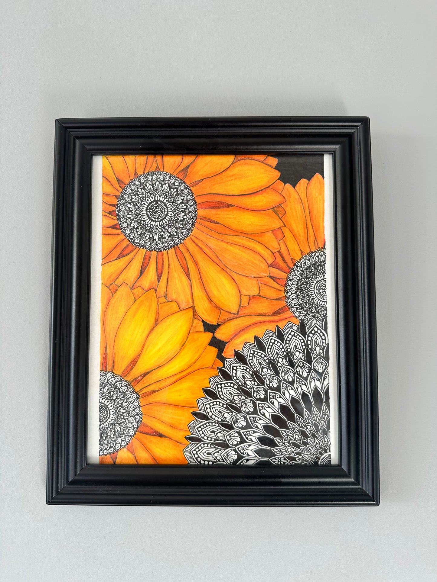 Golden Sun Mandala Garden